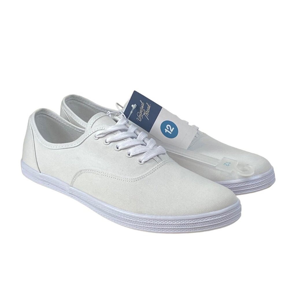 Universal Thread Women's 12 Lunea Lace-up Classic Canvas Apparel Sneakers
